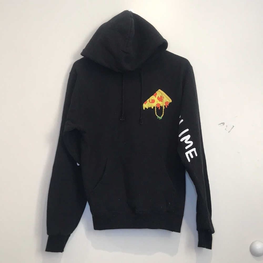 Pizza Slime Pullover Sweater